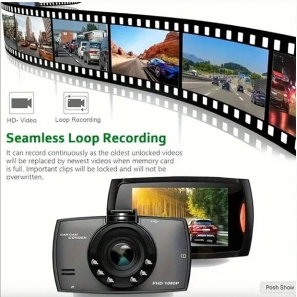 G314 HD 1080P Dash Cam (PREMIUM) for Cars 2.7" LCD and Night Vision - Picture 4 of 4